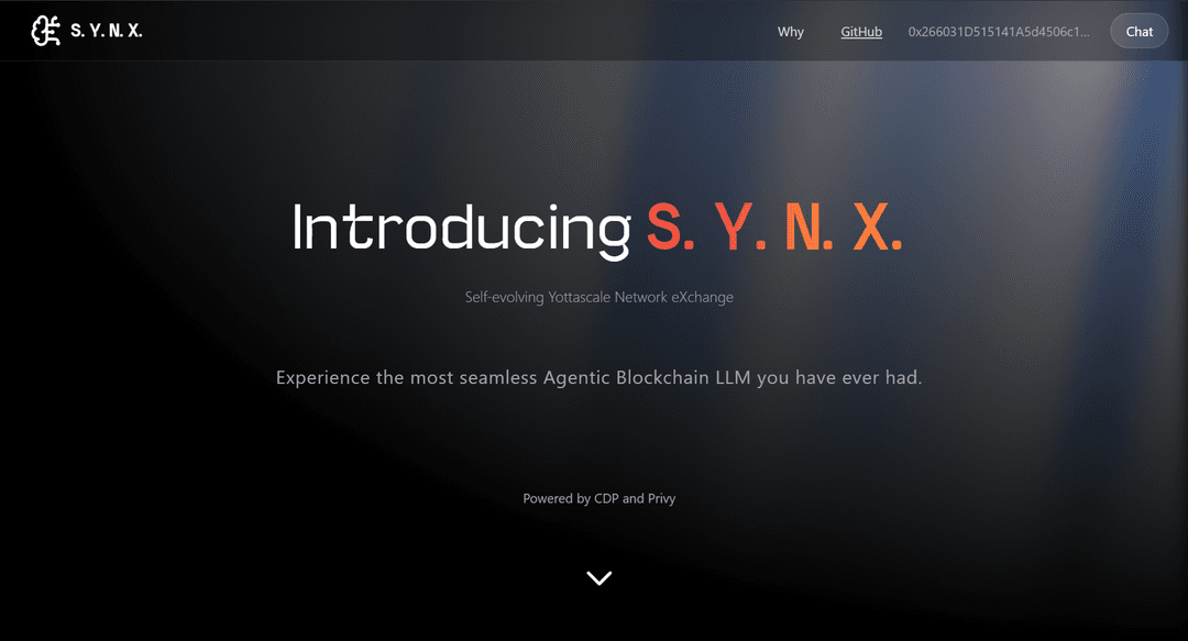 S.Y.N.X: Self-evolving Yottascale Network eXchange